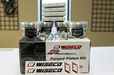 Wiseco Turbo Pistons For Honda Acura GSR B16A B18C1 81.5mm 8.9:1-10.2:1 K542M815 • $761.30