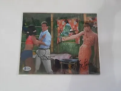 Gilligan's Island Dawn Wells Tina Louise 8x10 Photo Duel Signed Autographed COA • $500