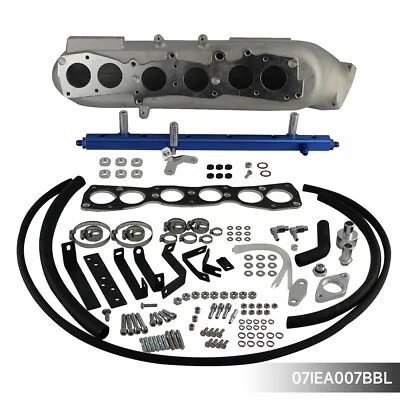 Upgrade Intake Manifold + Fuel Rail For Toyota Supra Turbo JZA80 2JZ-GTE 93-98  • $390.83