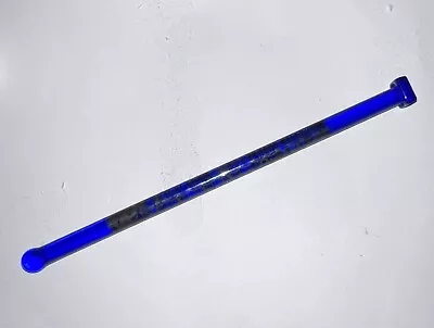 Vintage Blue Glass SWIZZLE STICK The Lobster Oyster And Chop House 45th St NYC • $14.99