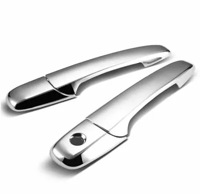 For 2005-2014 FORD Mustang 2 Chrome Door Handle Covers W/o P Keyhole • $14.80