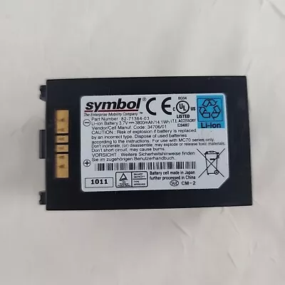 Battery For Motorola/Symbol MC75 & MC70 Series. 3800mAh Extended No Charger • $19.95