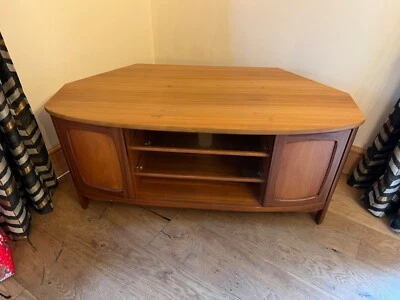 Nathan Teak Corner TV Unit  • £65