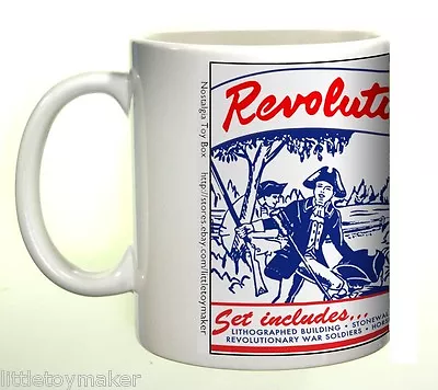 Ceramic Mug Featuring Marx Revolutionary War Play Set  • $22.95