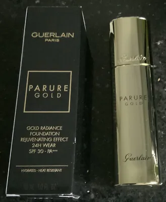 Guerlain Parure Gold Radiance Foundation SPF30 Shade 31 Pale Amber 30 Ml • £45