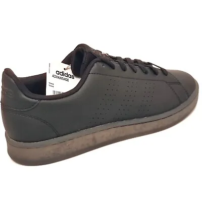 £39.99 • Buy Adidas Advantage Mens Shoes Trainers Uk Size 6 To 12   H00570  Black  Originals