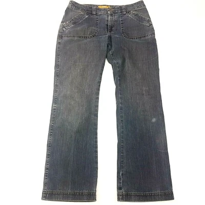 £15.98 • Buy MAC GRACIA Womens Jeans W33 L30 Dark Blue Regular Fit Straight High Rise Zip