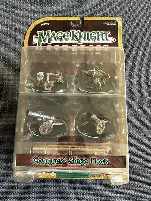 Mage Knight Conquest: Conquest Siege Pack Figures/Cannons NEW • $27.62