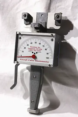 Tensiometer PN (1P) ACM-200 Tensitron Inco Aircraft Cable Tensiometer With Case • $927.63