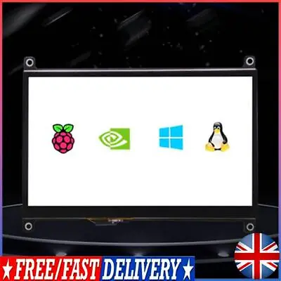 7 Inch IPS Touch Screen LCD Display Convenient Useful Portable For Raspberry Pi  • £40.92