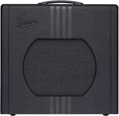 Supro 1822RBB Delta King 12 15 Watt 1x12” Combo Amplifier In Black And Black • $749