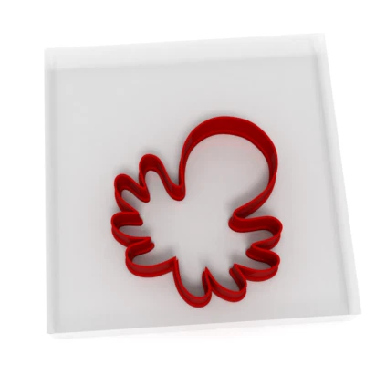 £4.29 • Buy 8CM Octopus Cookie Cutter Biscuit Dough Icing Shape Biscuit Cake Ocean Sea Fish