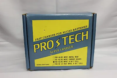 Vintage Protech 702 AC/DC Super Charger RC Car Battery Charger Pro-Tech • $13.99