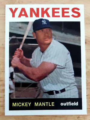 Mickey Mantle 1964 Topps 1996 Sweepstakes Redemption  /2500 • $9.95