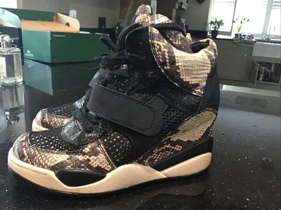 £25 • Buy Ash Snake High Top Trainers