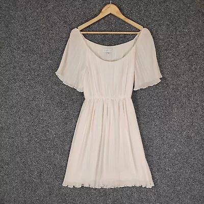 $19.95 • Buy Forever New Womens Dress Size 8 Fit & Flare Short Sleeve Elastic Waist