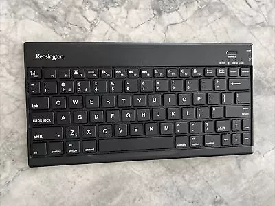 Kensington IPad Keyfolio Pro 2 Keypad Keyboard Wireless Bluetooth • £9.99