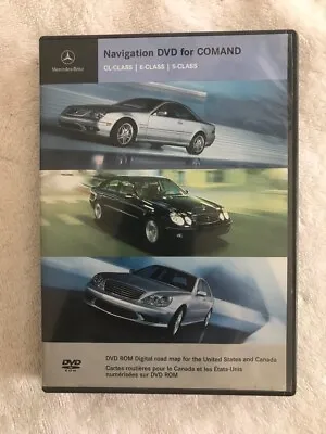 Mercedes Benz 2004 Navigation DVD For Command - CL- Class E-Class And S-Class • $9.99