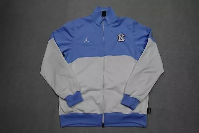 North Carolina Tar Heels Sweatshirt Mens Large Blue Jordan Sweater Hoodie NCAA • $24.97