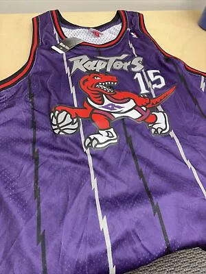 Mitchell Ness Toronto Raptors #15 Vince Carter 4XL Small Hardwood Jersey 1998-99 • $100