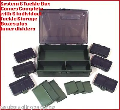 Q Dos Fishing Tackle Bit Box System  For Hooks Swivels Rigs Shot Etc • £17.38