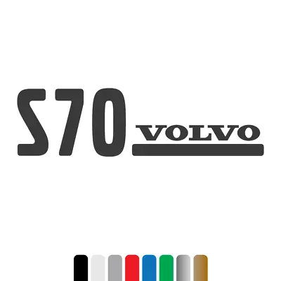 9” Volvo S70 Decal Sticker • $25