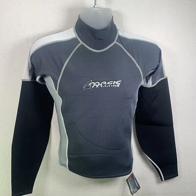 Magic Marine Neo Men's Lycra Neoprene Vest Long Sleeve Sailing Racing Top M • £33.99