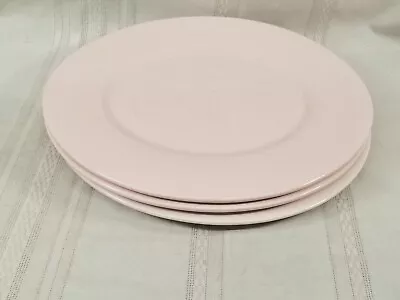 3 Varages Pink Oval Dinner Plates FRANCE • $104.21