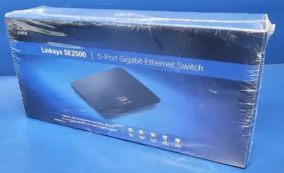 Brand New Sealed Cisco Linksys SE2500 5-Port Gigabit Ethernet Switch. • $19.50