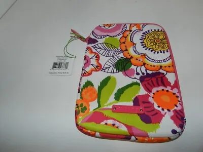 New VERA BRADLEY Tablet E-Reader Sleeve Case Zip Around NWT Clementine 6”x8.5” • $19.99