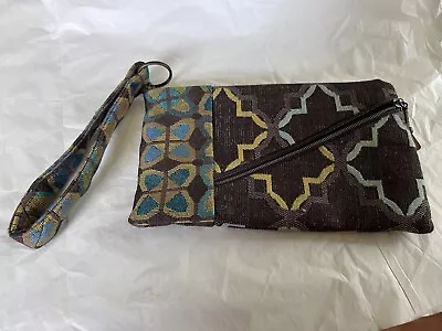 Maruca Beetle Bag Clutch Wristlet Multiple Color Brown Tapestry • $14