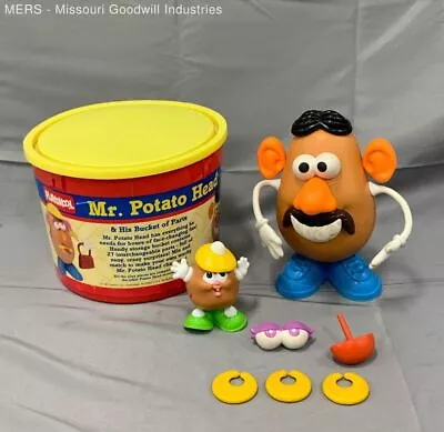 Vintage Mr. Potato Head Figurines & Accessories With Bucket • $9.99