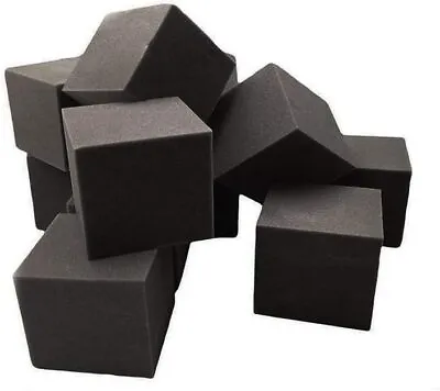 FoamRush Foam Pit Blocks/Cubes(Charcoal) 8  X 8  X 8  For Gym Trampoline Arenas • $107.99
