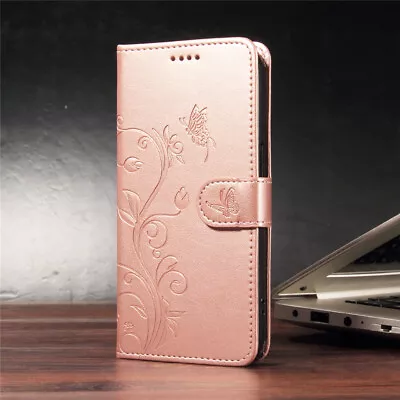 For Samsung S24 S23 FE Ultra S22 S21 S20 Plus Magnet Leather Case Wallet Cover • $11.99