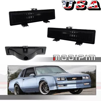 Set Of 2 Front Park And Turn Signal Lamp Housings For 81-88 Chevy Monte Carlo SS • $42.99