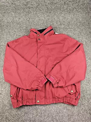 Pacific Trail Mens Heavy Winter Full Zip Jacket Vintage Red Coat Jacket Size XL • $24.99