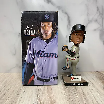 NIB Jose “El Nueve” Urena Miami Marlins Bobblehead MLB Baseball Florida SGA NEW • $19.95