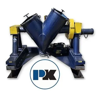 Used Patterson-Kelley P-K Stainless Steel Cross-Flow V-cone Blender - 5 Cu. Ft. • $16495