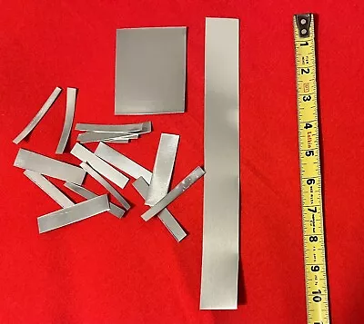 Pure Zinc Sheet Anode Random Sizes For Plating Kit Jewelry Making 0.2 Lbs. • $9.99