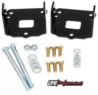 UMI 90058 1978-1988 GM G-Body Heavy Duty SBC Solid Engine Motor Mount Clamshells • $49.99