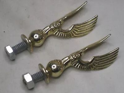 2 Vintage Ornate Eagle Trophy Topper Screw Mount Award Top Accent Finial • $8.10