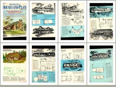 Hb House Beautiful Houses And Plans Spr 1987 Big Book X120 Mid Century Modern Ra • $32.99