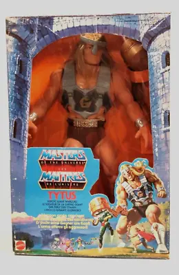 Mattel Masters Of The Universe  Vintage 1987 Tytus Boxed All Original • $24000