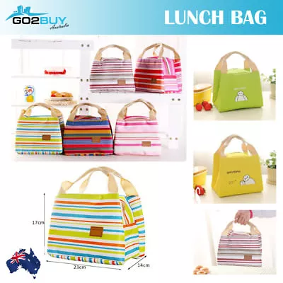 $7.95 • Buy Portable Insulated Thermal Cooler Lunch Box Carry Tote Picnic Case Storage Bag