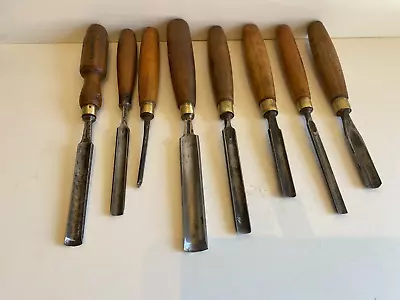 Super Job Lot Vintage Carving Gouge Chisels • $27.35