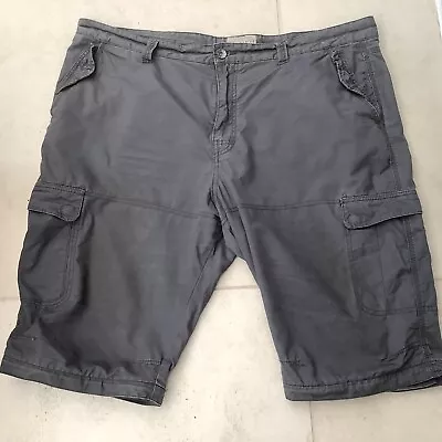 Men’s Mantaray Grey Cotton Cargo Shorts W44 • £6.99