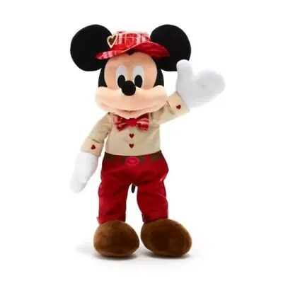 Mickey Mouse Teddy Soft Toy Plush  Medium Valentines Day Sweetheart • £13