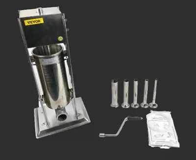 Vevor 5L (SF-5L) Vertical Commercial/Home Sausage Stuffer 2 Speed Stainless • $99