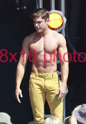 ZAC EFRON #346BARECHESTEDSHIRTLESSthe Iron Clawbaywatchhairspray8x10 PHOTO • $11.50