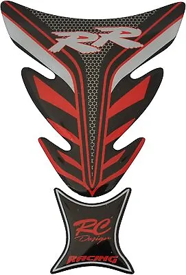 $9.90 • Buy 3D Motorcycle Carbon Vinyl Gel Gas Tank Pad Protector Decal And Sticker Tankpad